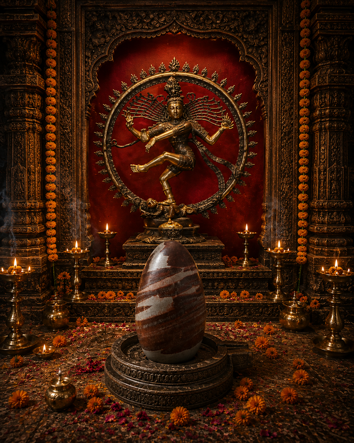 Shiva Lingam 25 cm aprox